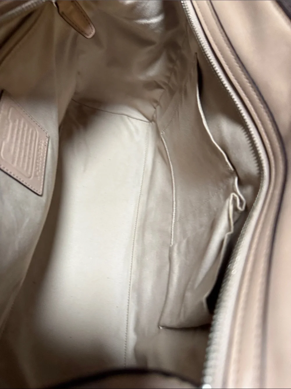 Coach leather satchel